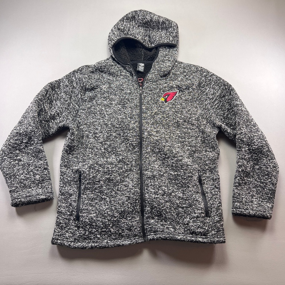 Arizona Cardinals American Football Team Hoodie Womens XL Black Team Apparel NFL